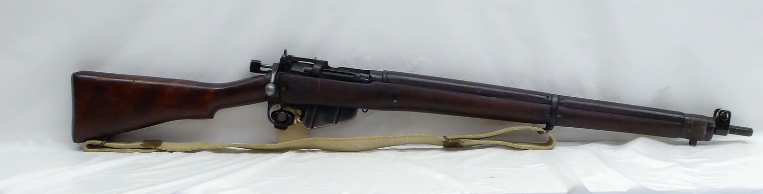 UG-22142 Used Lee Enfield 303 Britsh No 4 Mk 1 25" Barrel Bolt-Action Rifle Bore is Good