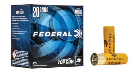 Federal Top Gun 20 Gauge 2 3/4" #9 (250 Rounds)