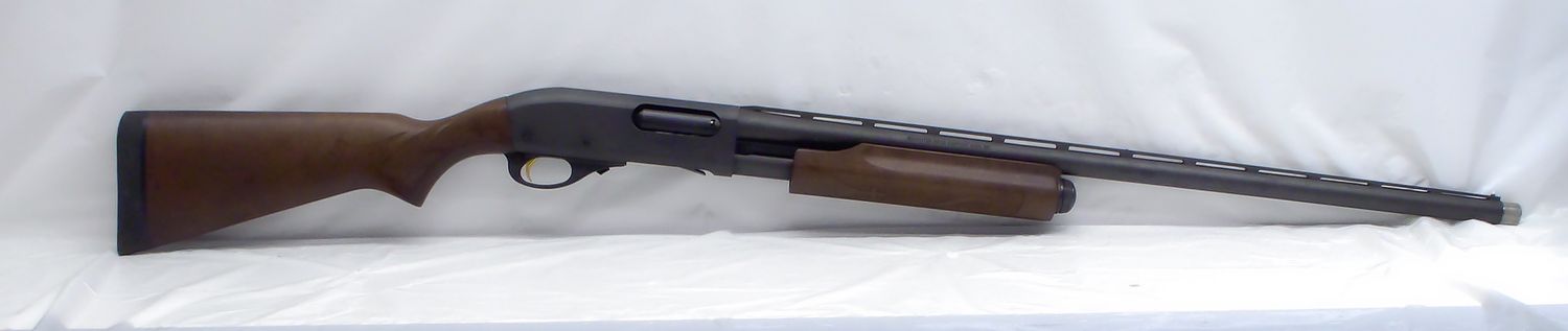 CG-0253 Remington 870 Sportman Field 12 Gauge 28" Barrel Pump-Action Shotgun w/ Extended Choke Wood Stock No Marks