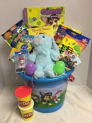 paw patrol sand bucket