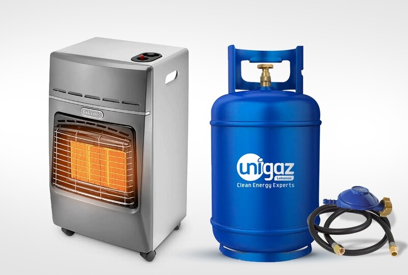 Delonghi Gas Heater 3Burn + Full Bundle