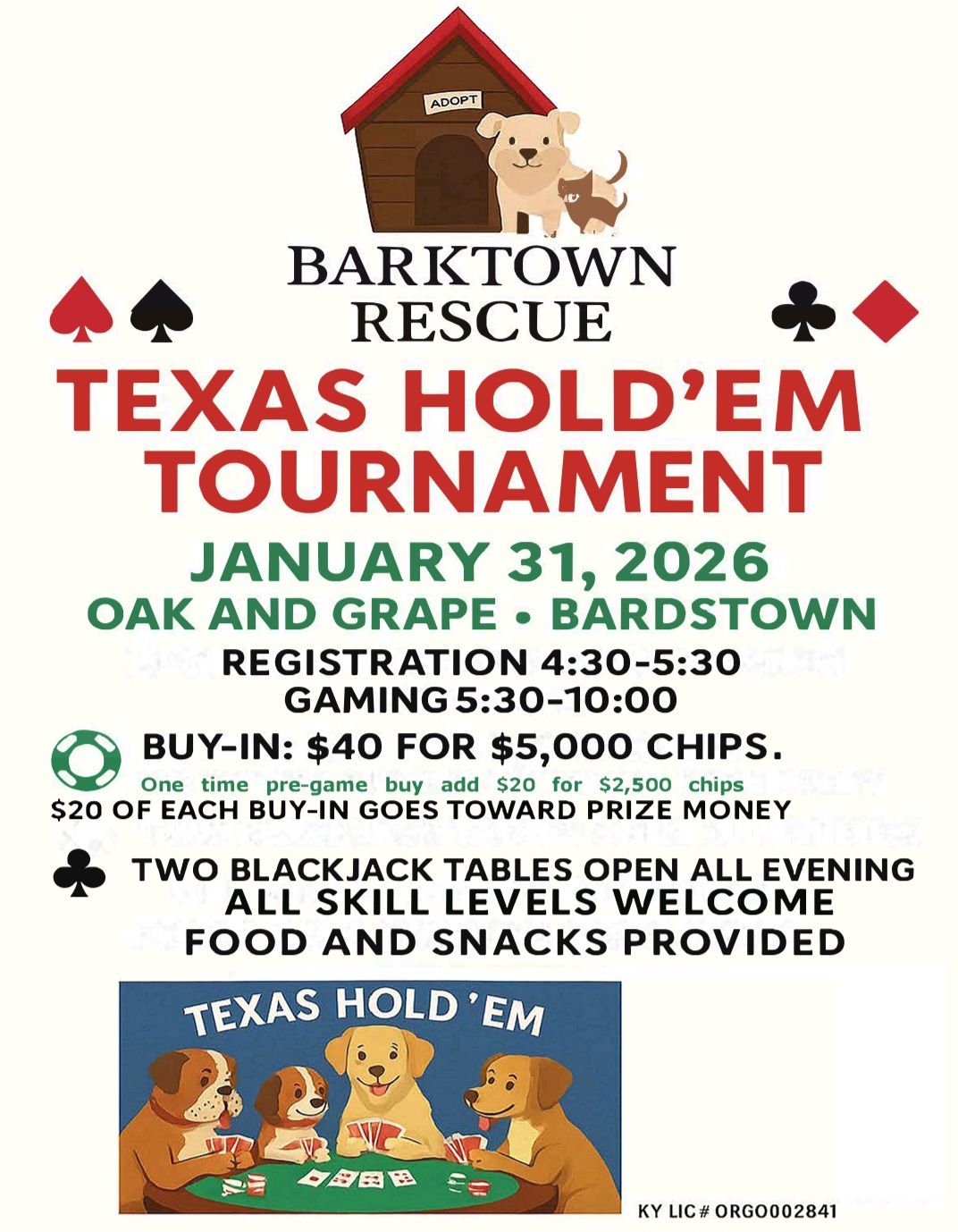 Texas Hold Em Tournament
