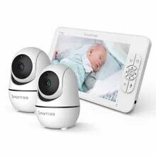 Wireless surveillance camera and baby monitor