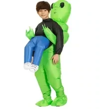 Green Alien Inflatable Costume