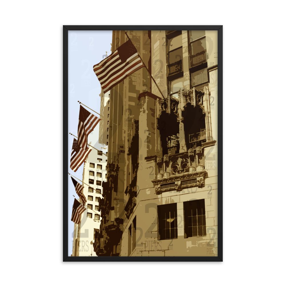 Tribune Building Flags