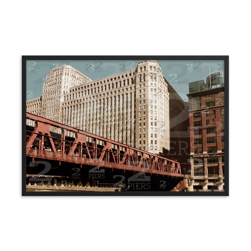 Merchandise Mart and Wells Street Bridge