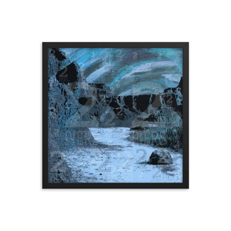 Badlands in Blue