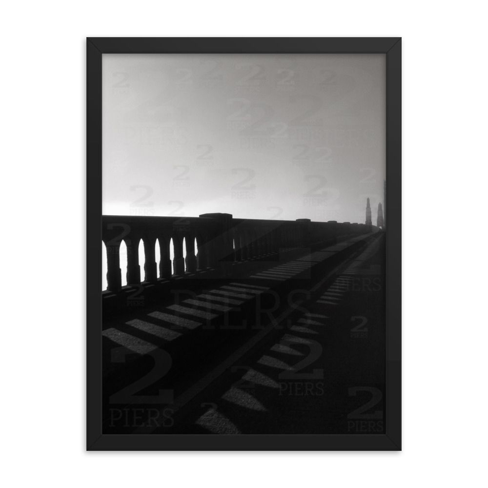 Yaquina Bay Bridge in Fog