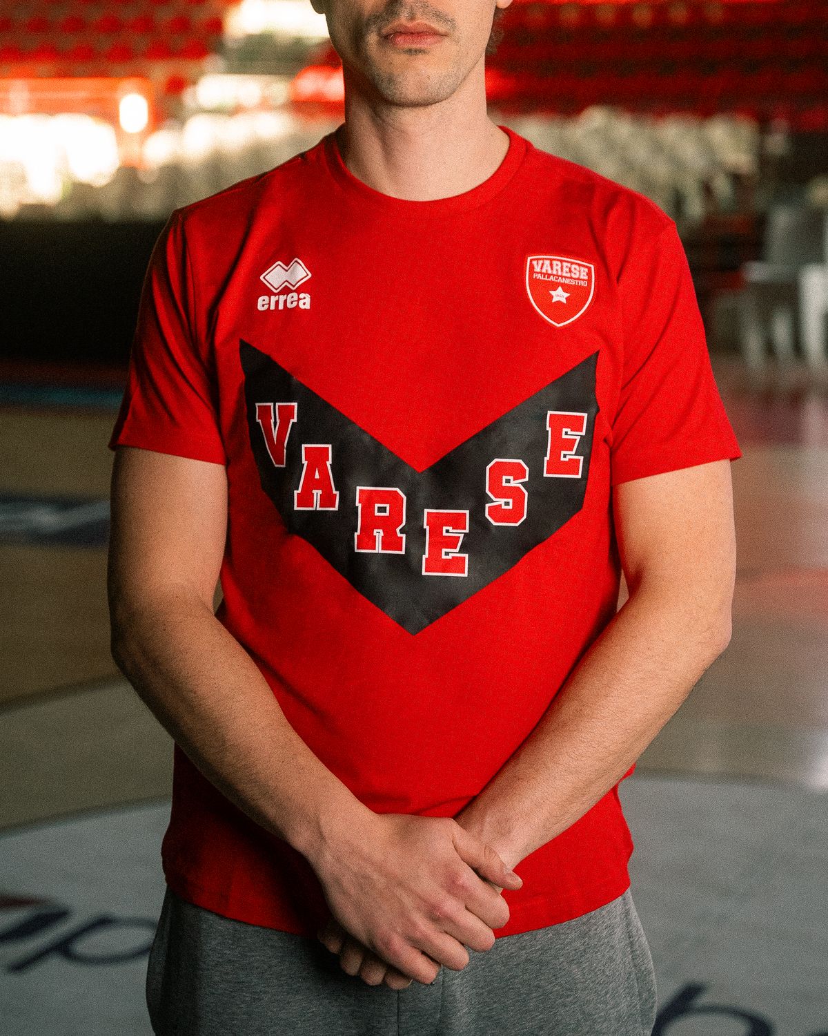 T-shirt con stampa - red