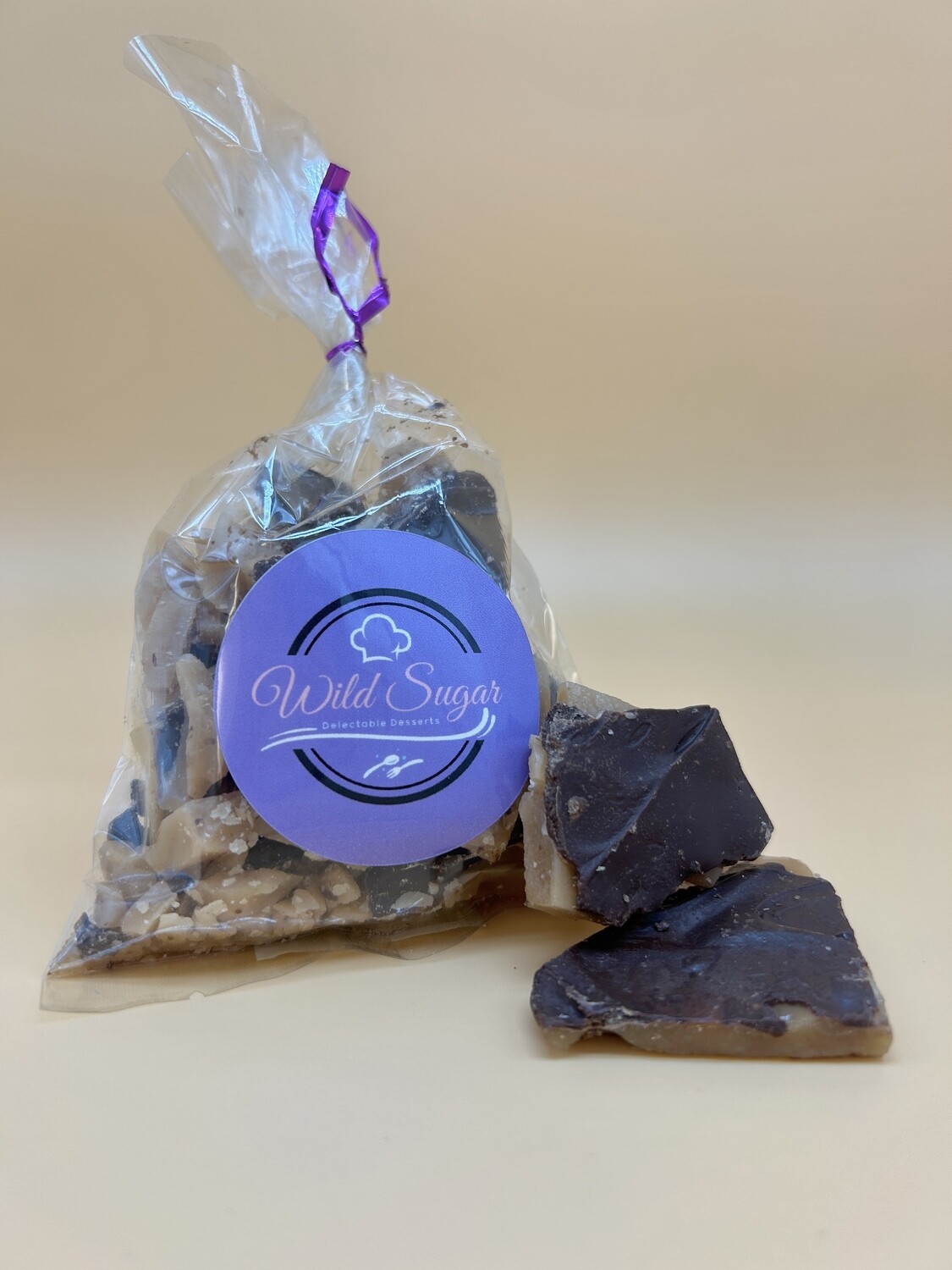 Toffee in semi-sweet chocolate