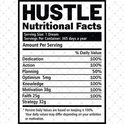 Hustle Nutritional Facts
