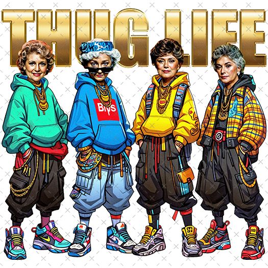 Thug Life Golden Girls