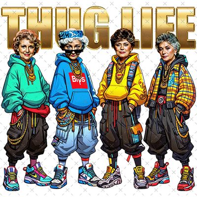Thug Life Golden Girls