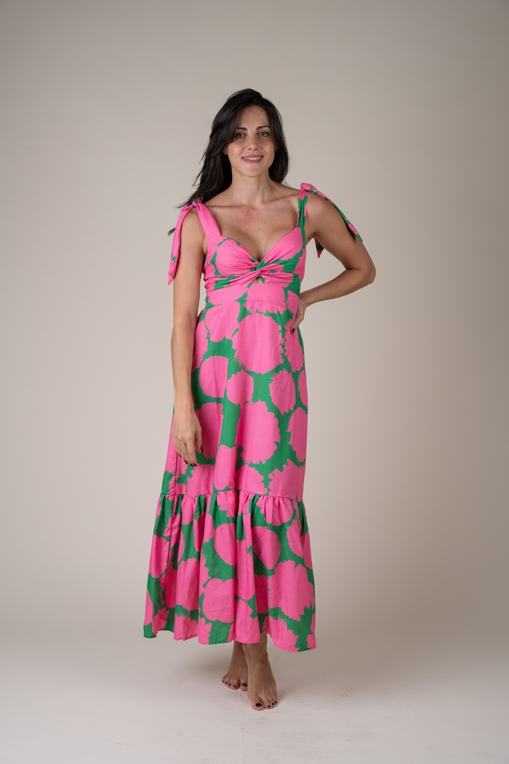Vestido Amelia Rosa