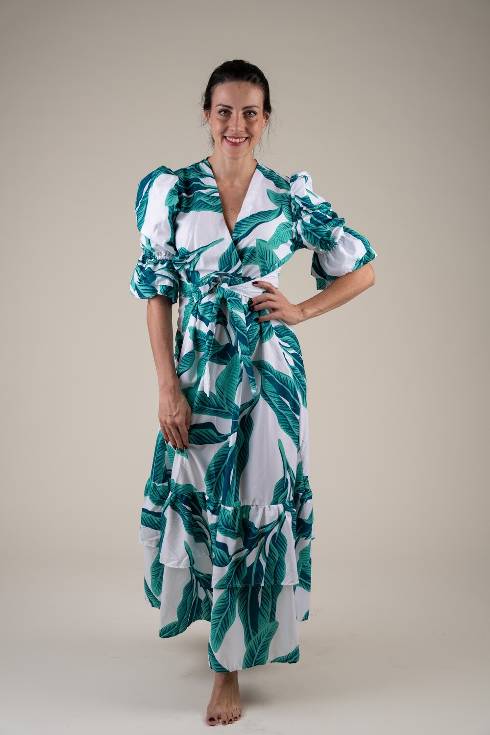 Vestido Samára verde