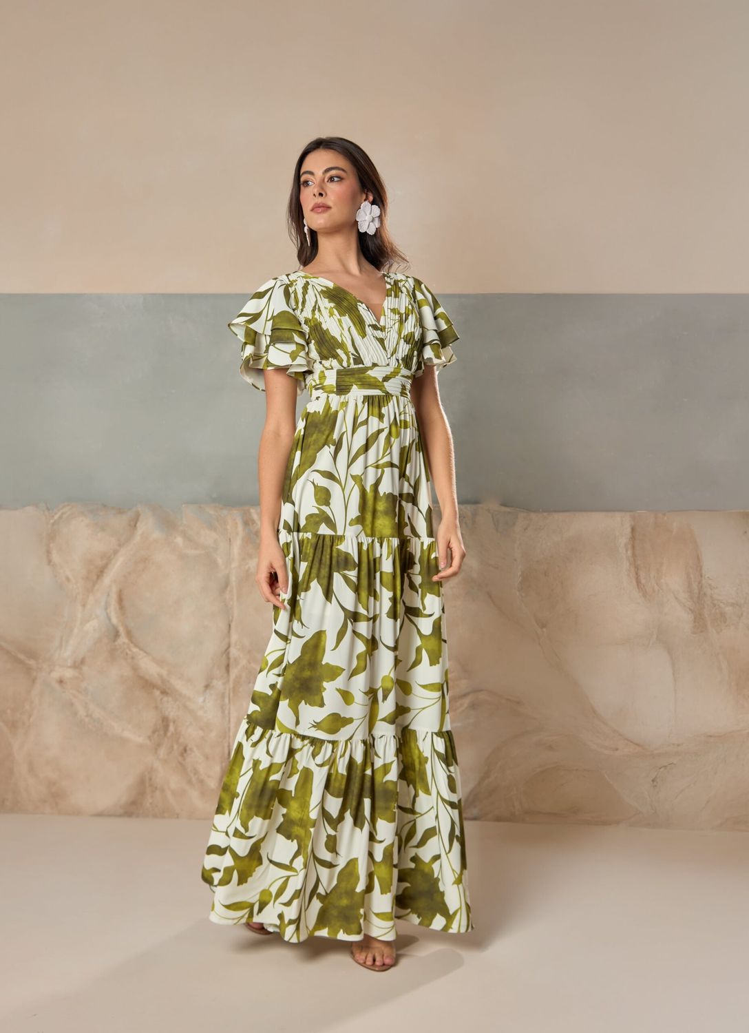 Vestido Lana Verde