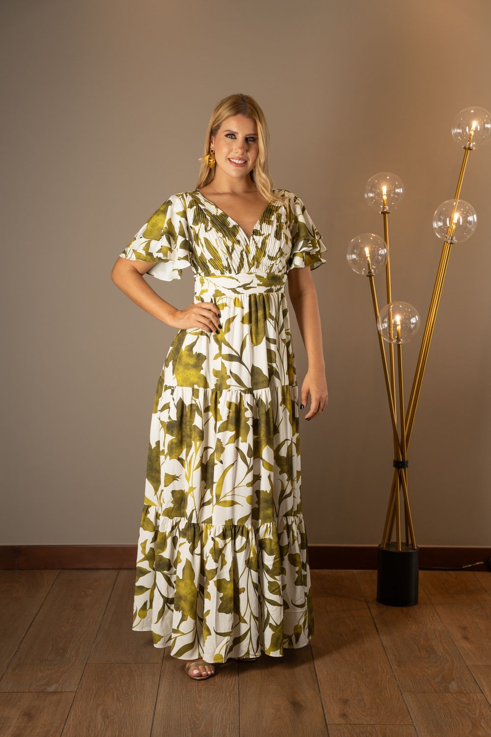 Vestido Lana Verde