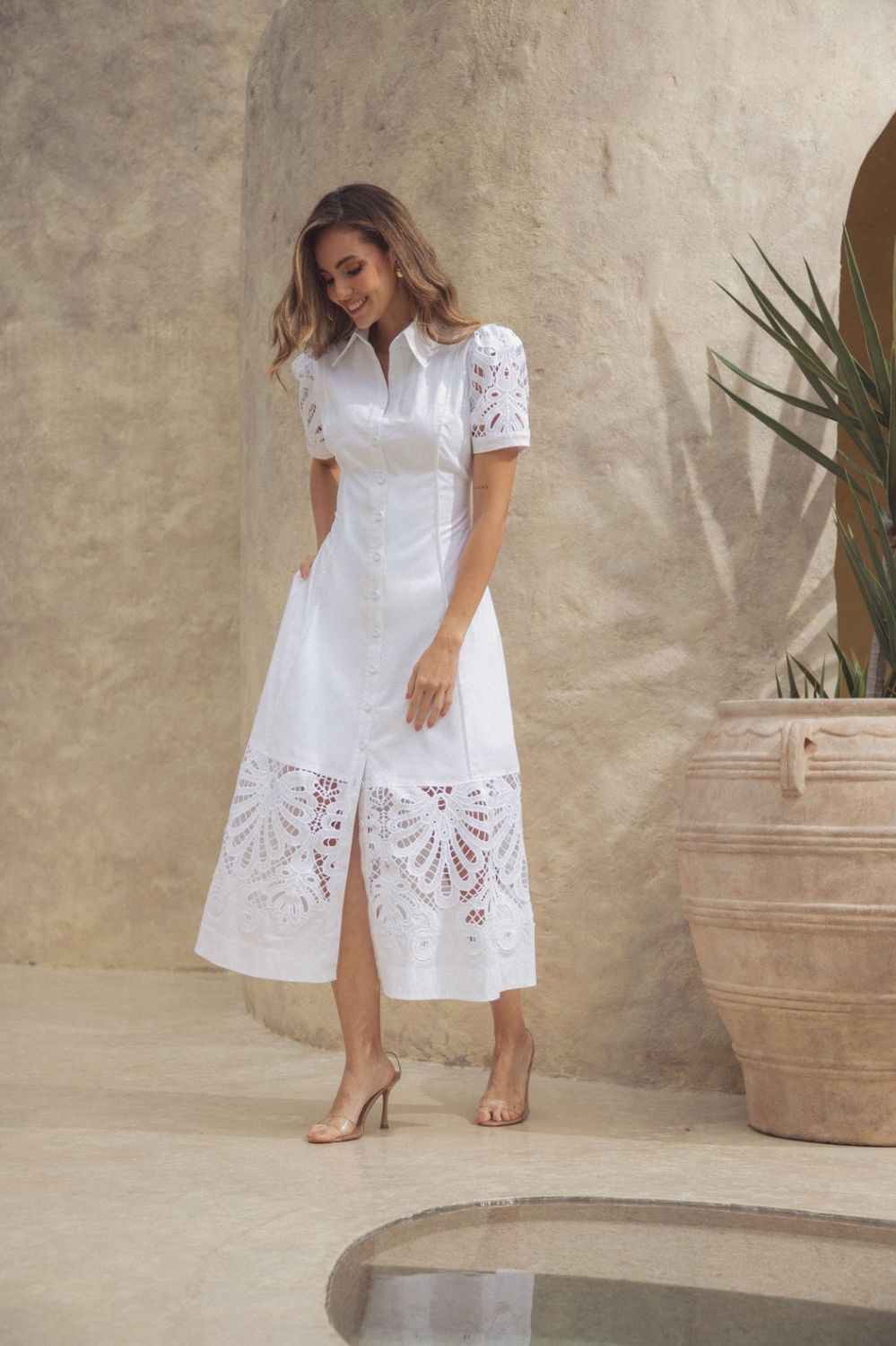 vestido Guadalupe Blanco