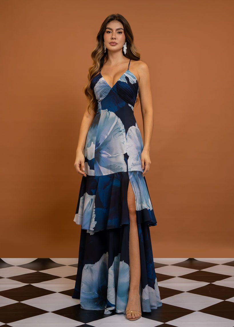 Vestido Maite Azul Navy