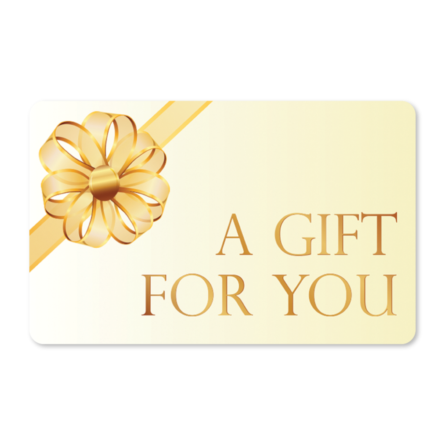 Gift Cards - Gold Bow
