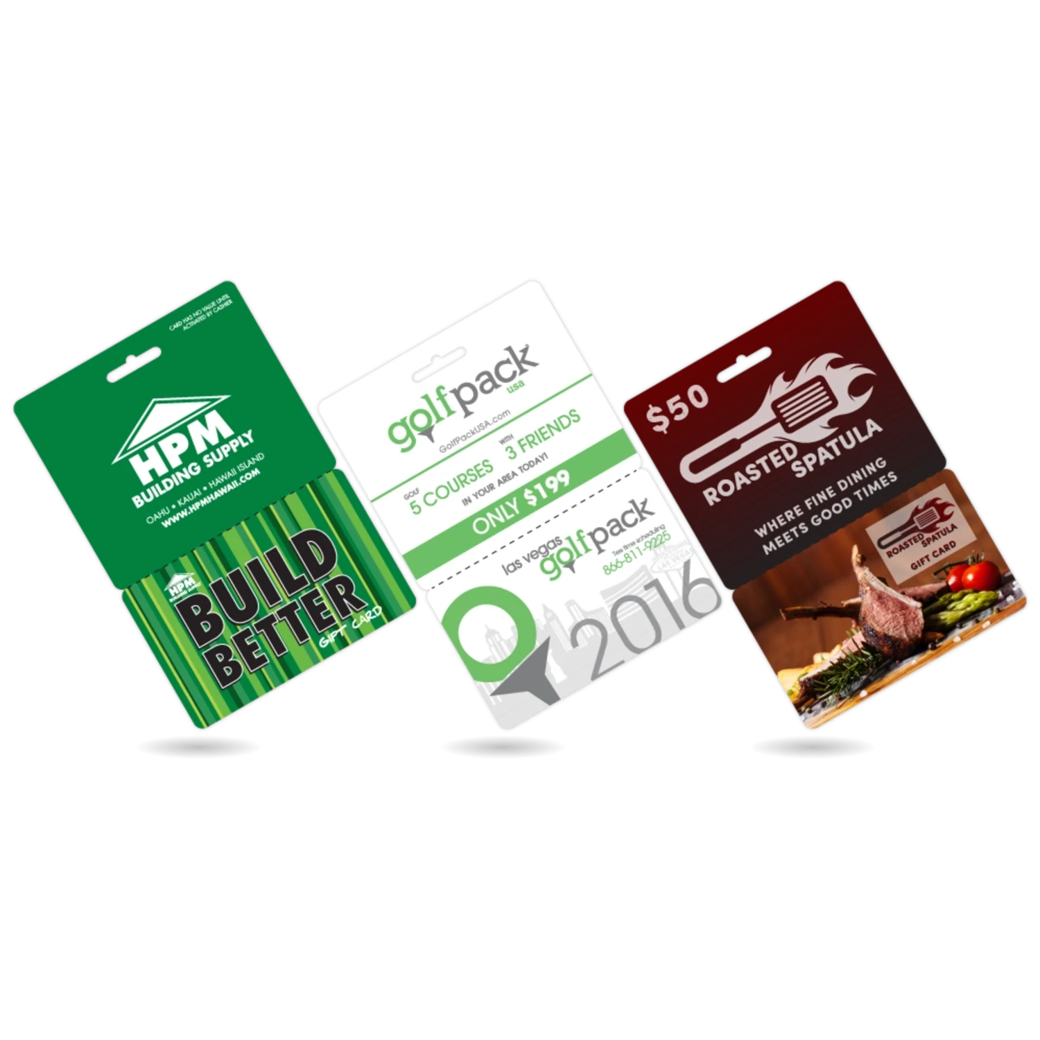 Custom Gift Cards with Hanger