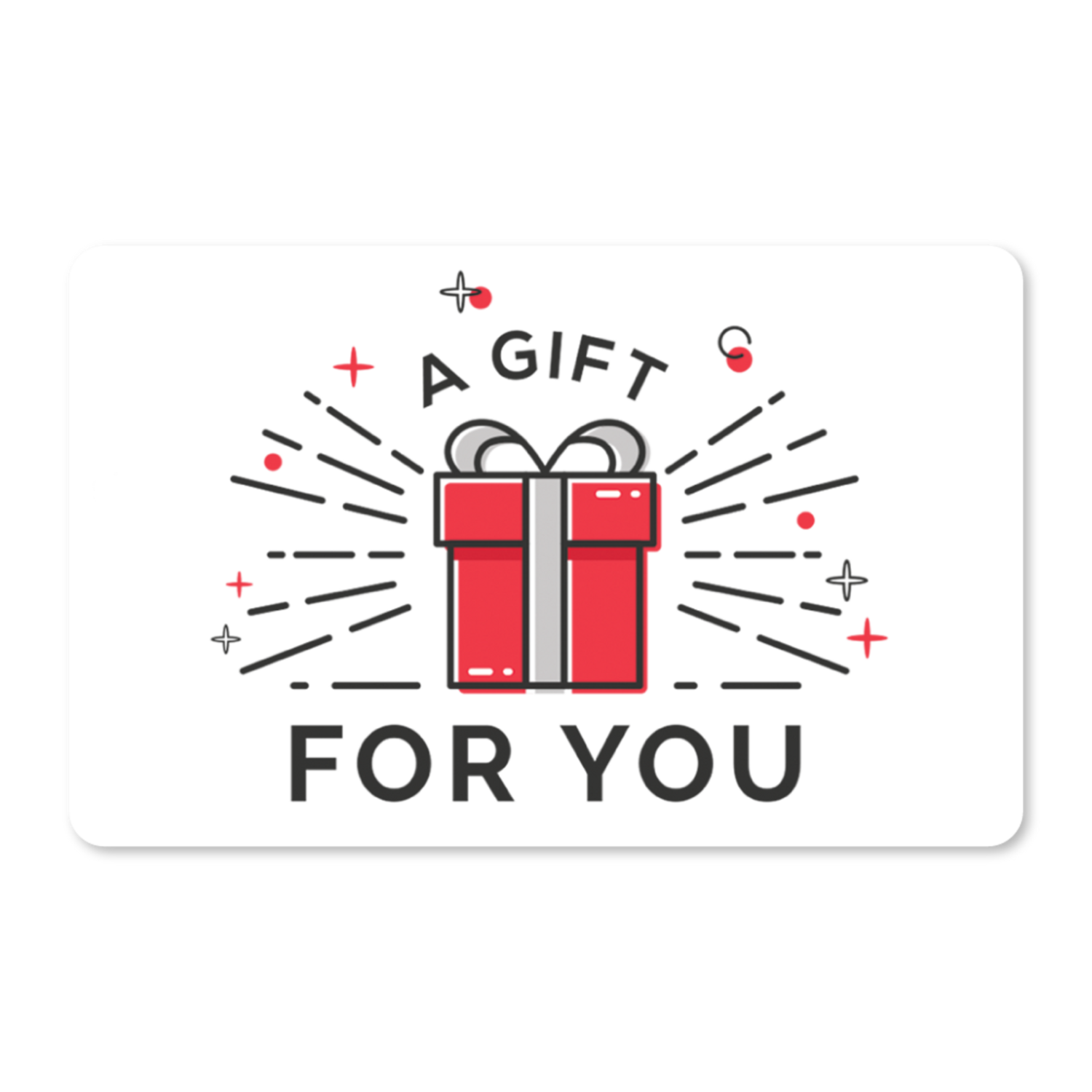 Gift Cards - Red Gift