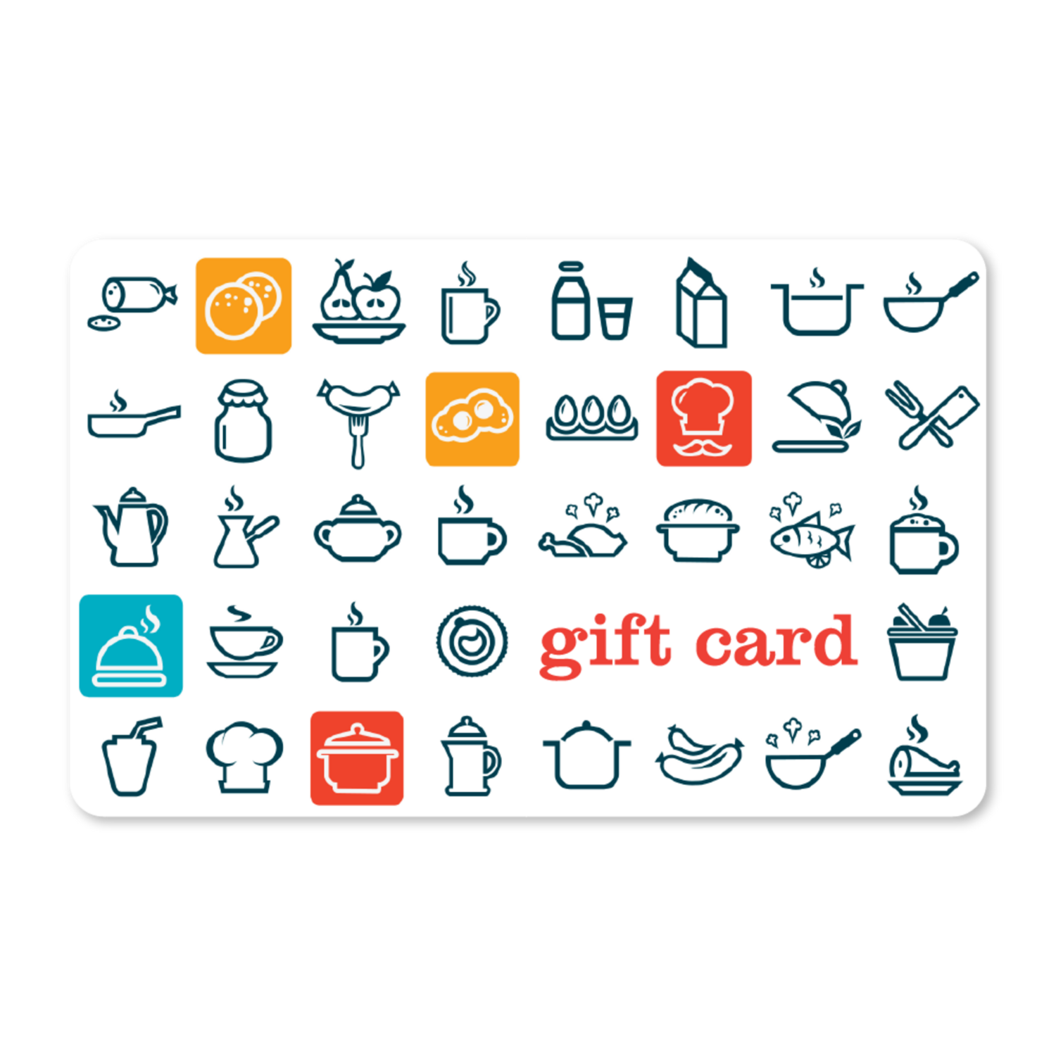 Gift Cards - Food