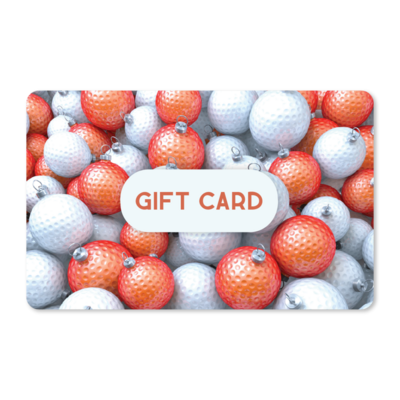 Gift Cards - Golf Ornaments