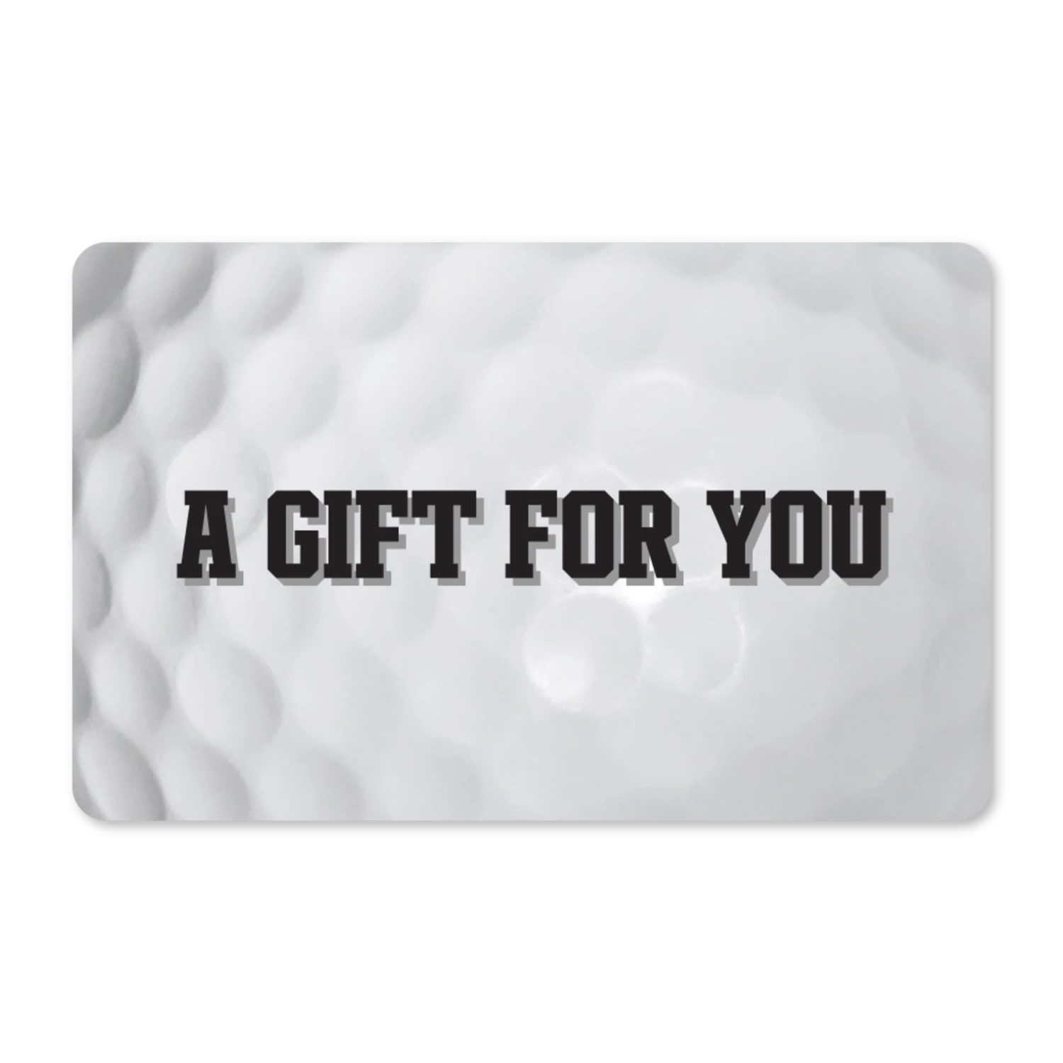 Gift Cards - Golf Ball Dimples
