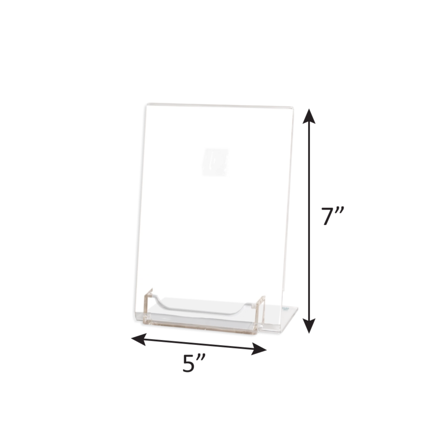 5X7 Acrylic Gift Card Display Stand