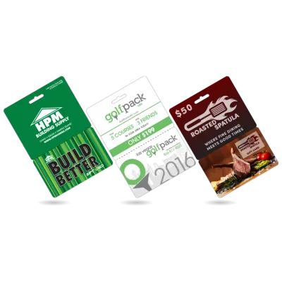 Custom Gift Cards with Hanger