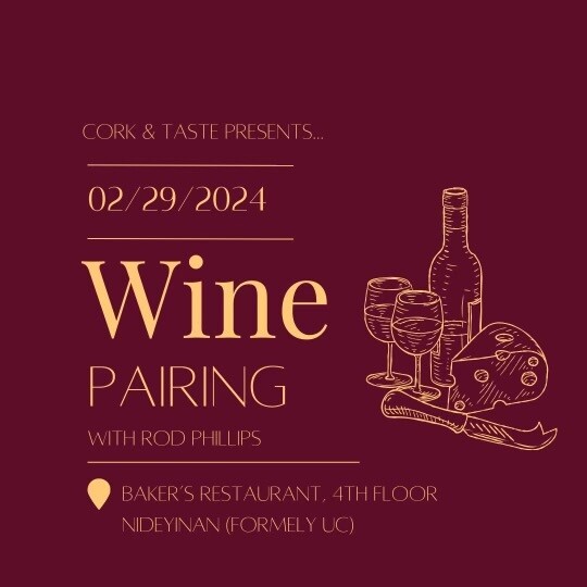 Wine Pairing - Feb. 29