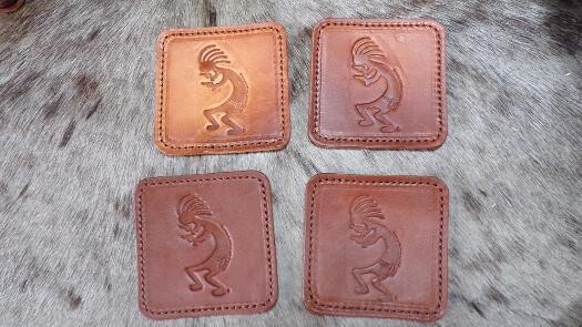 KOKOPELLI COASTERS SET OF 4