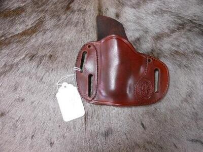 #86 Oxblood, Left Hand, Cuda Holster w/IOH for Beretta PX4 Compact