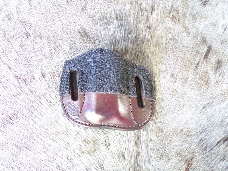 G19 CID Magazine Pouch Black Elephant Oxblood