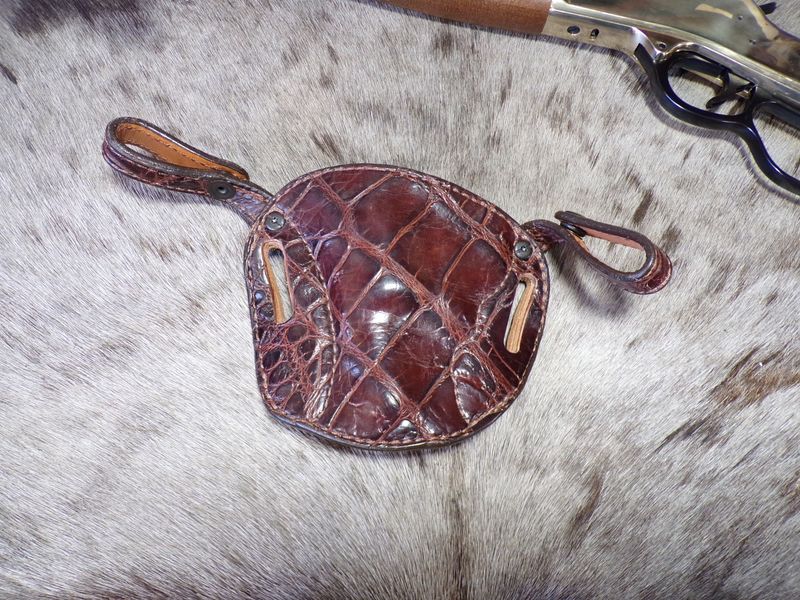 Sourdough Pancake K Frame 2" Brown Alligator IWB LH