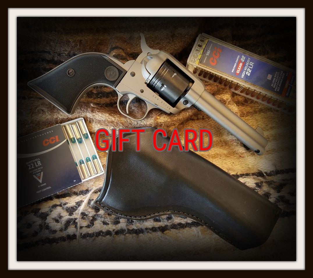 Simply Rugged Holsters Gift Card