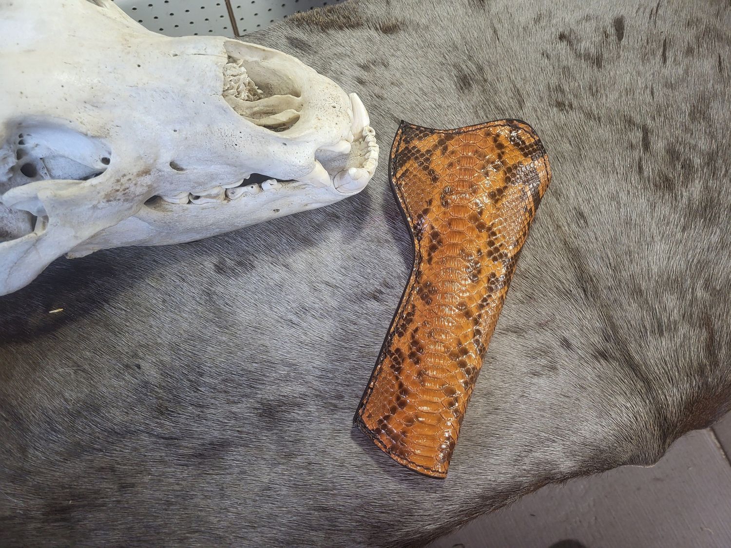 Eldorado 6.5" S&W N frame  Python skin