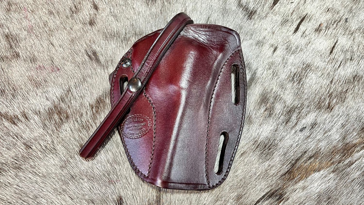 Sourdough Pancake Ruger Single 7  3.75" Oxblood