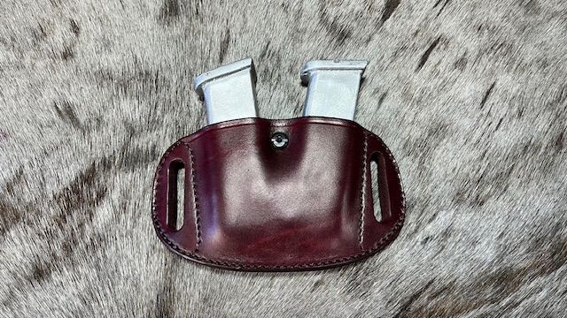 Double CID Mag Pouch G43X / G48 Oxblood