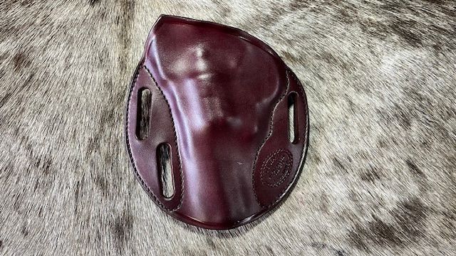 Sourdough Pancake 3" Python Oxblood Left Hand