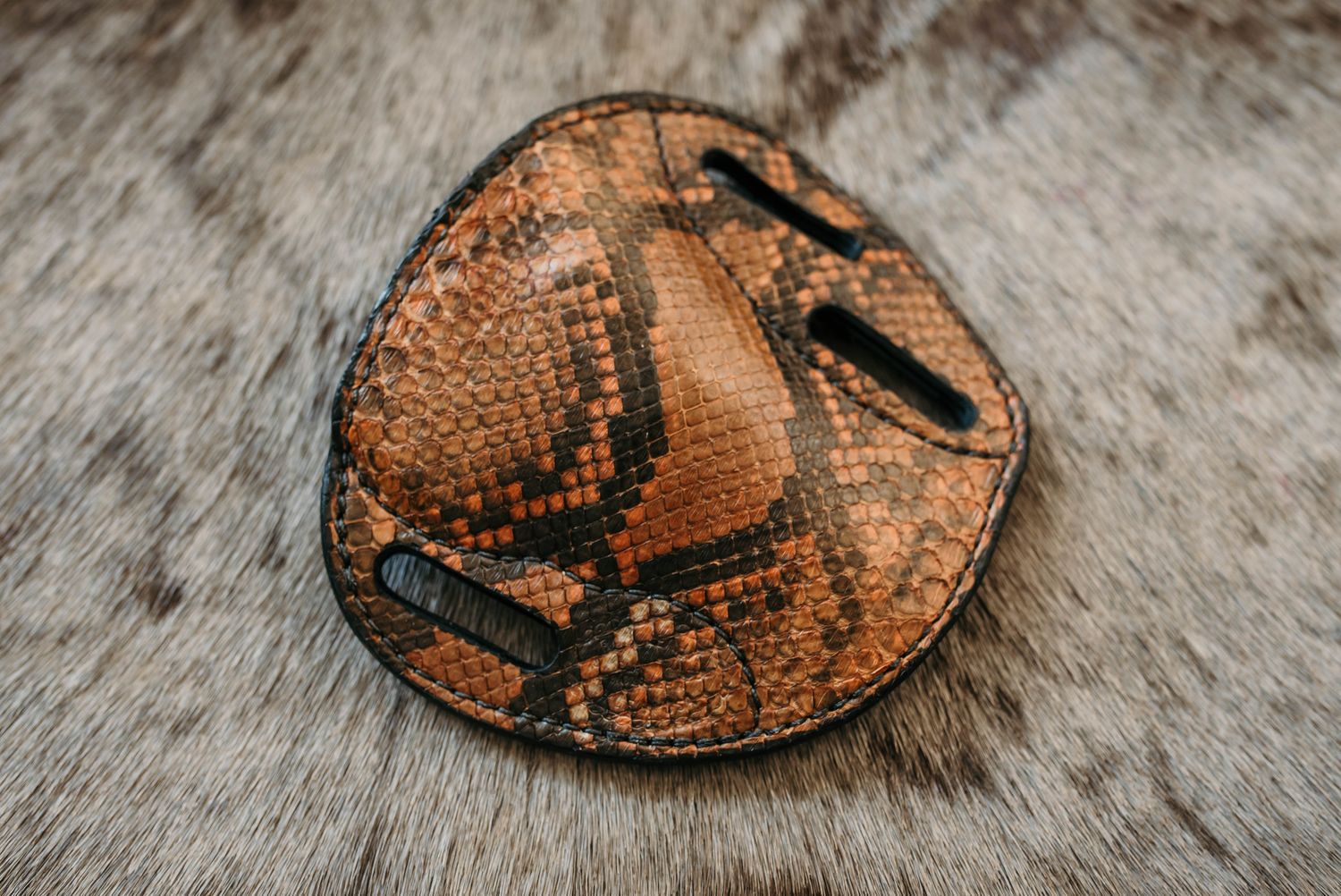 Silver Dollar RH Python Colt D Frame SP101 Diamond Back 2"