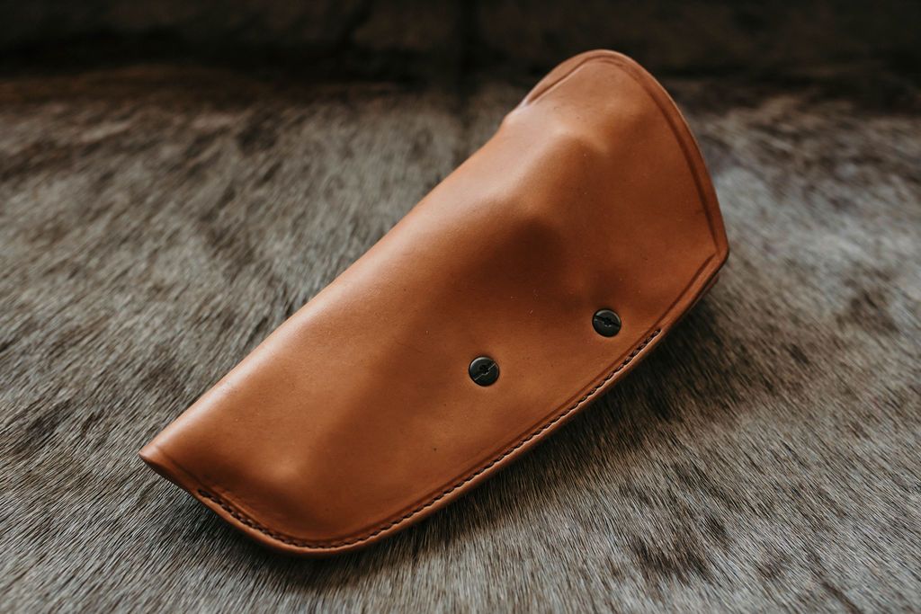 240 Holster fits 5" L frame, Python, GP100, Trooper LH - TAN