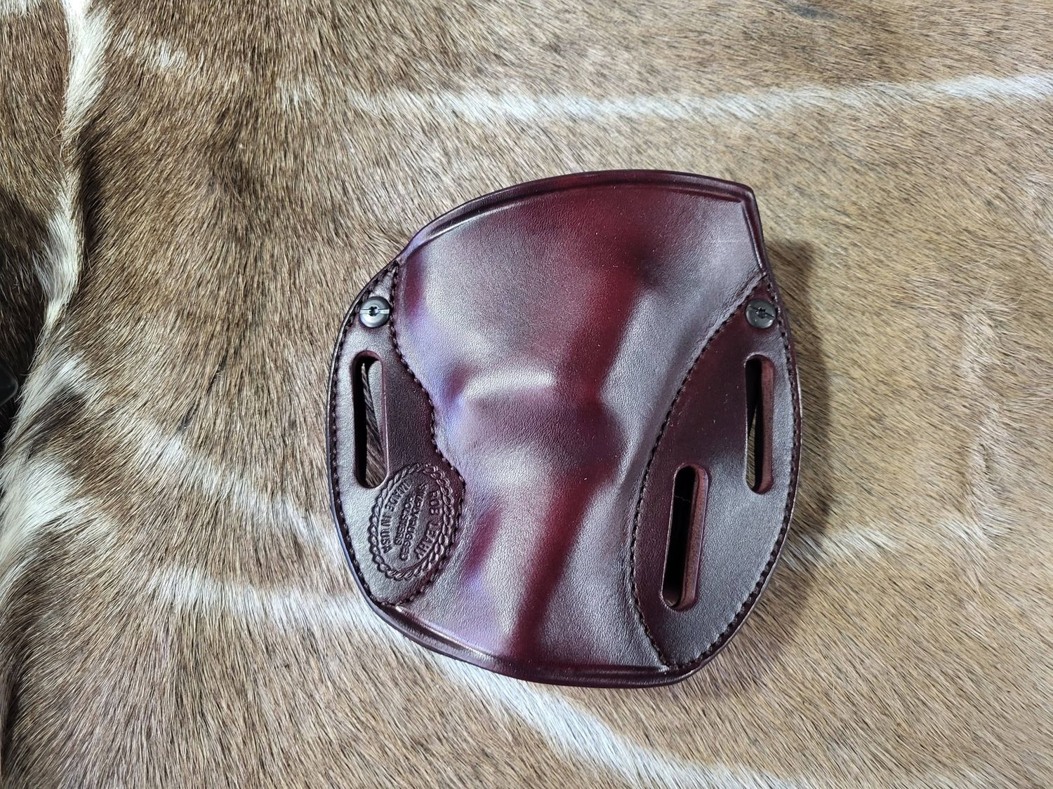 2.75" Ruger Service 6 oxblood iwb