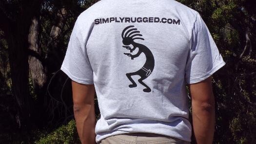 Unisex Short Sleeved Kokopelli T-Shirt