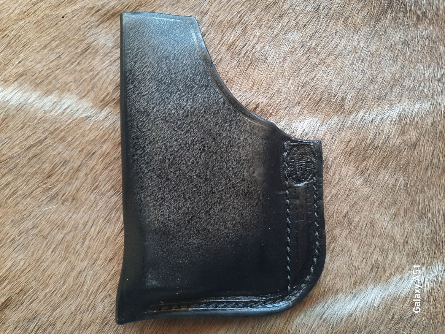 Pocket Protector fits Glock 43 w/light - Smooth Side Out