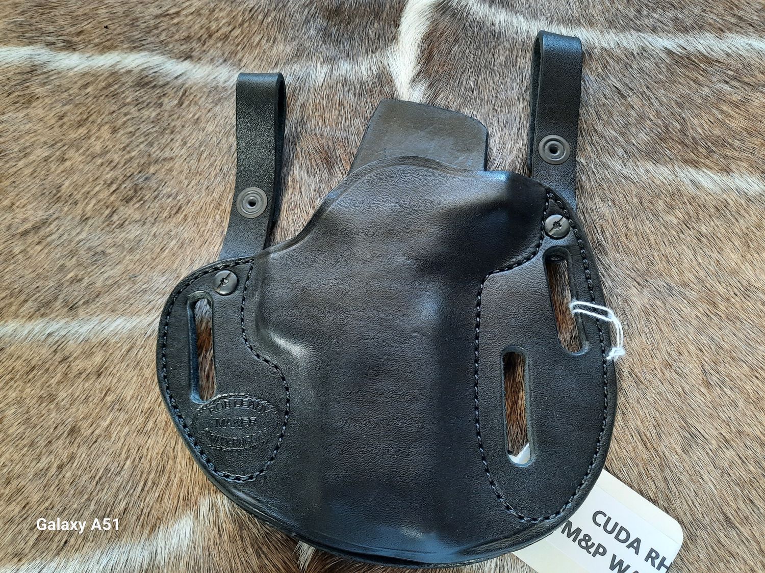 Cuda fits S&W M&P full size w/optic, IWB, RH, Black