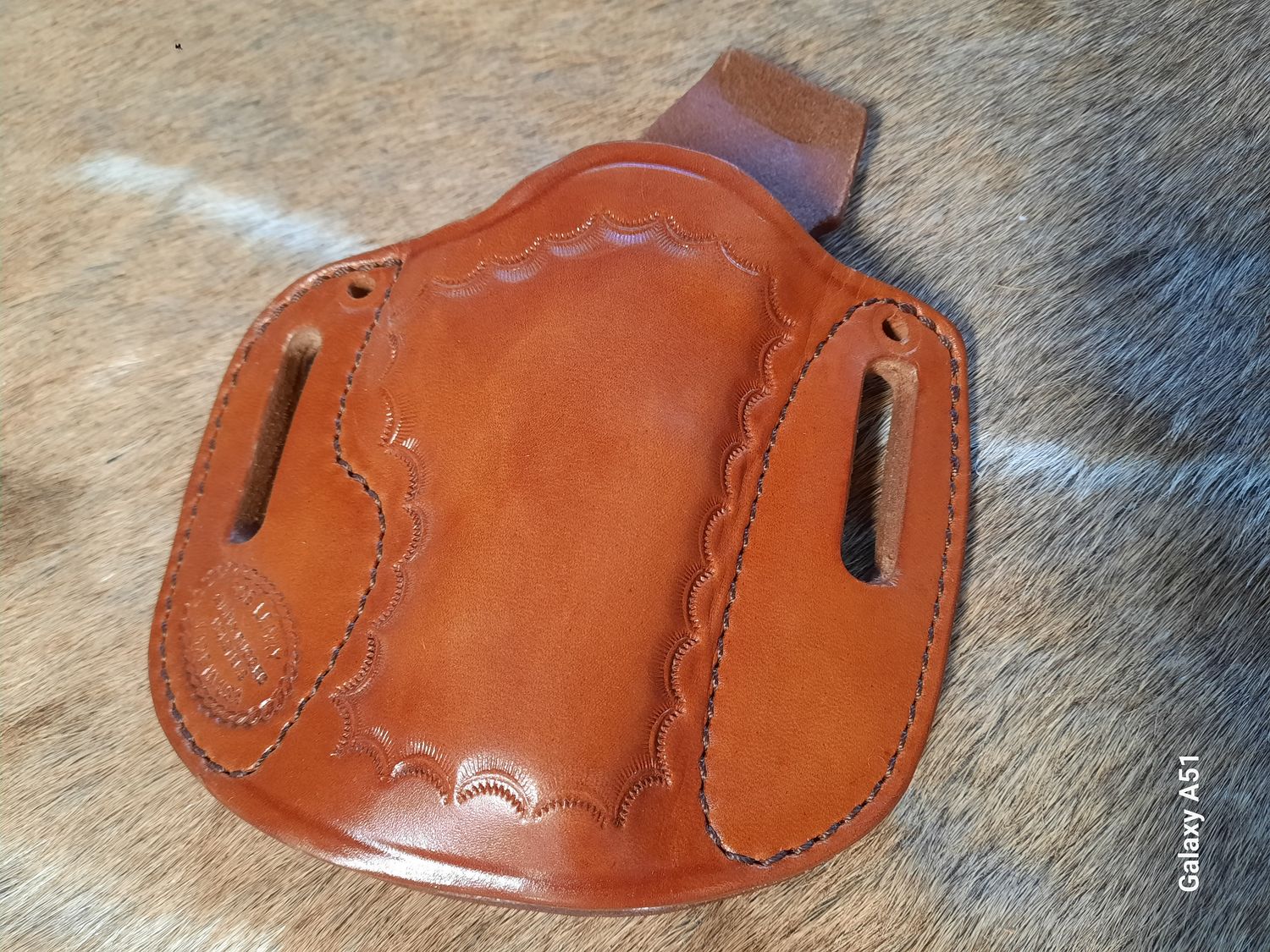 Cuda fits Sig 365XL, border stamping, RH, Tan