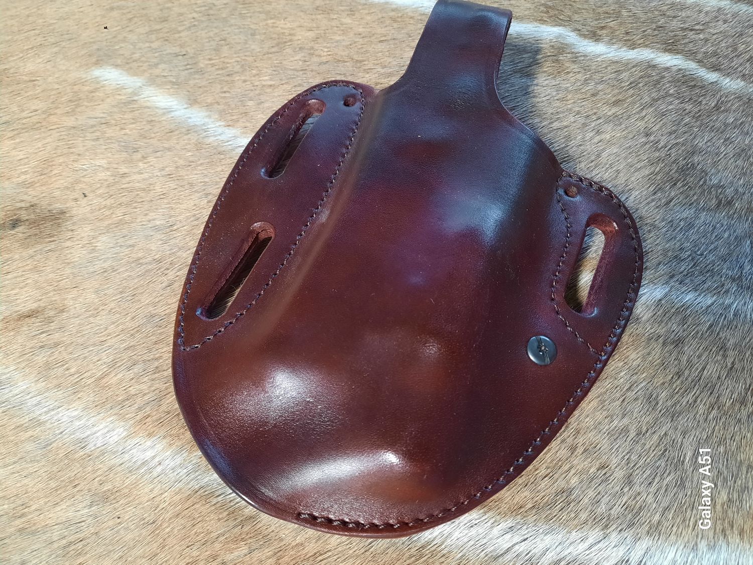 Tribute fits CZ SP01 w/light, LH, Oxblood