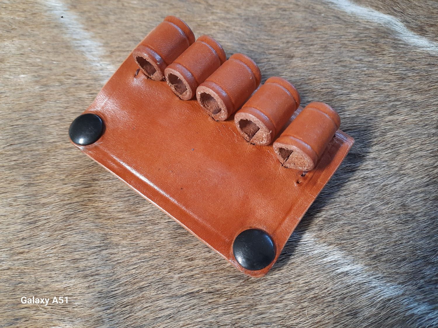 Cartridge Snap 5 X .500 S&W Tan